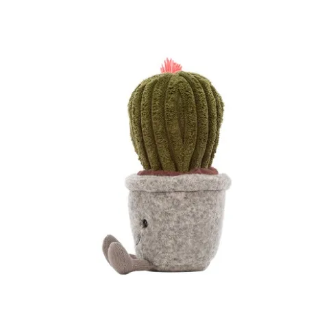 JELLYCAT Silly Succulent Barrel Cactus Plush Toy-2