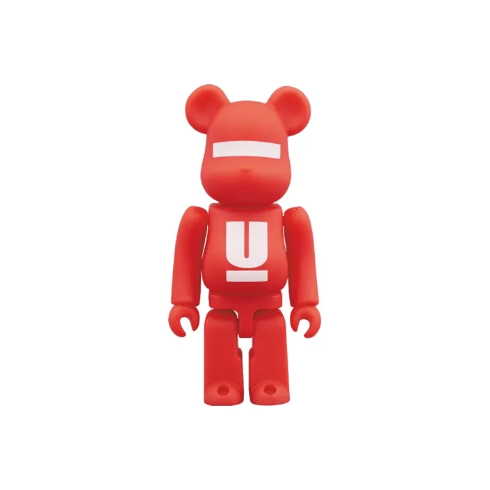 BE@RBRICK X Medicom Undercover Logo Red/White-4