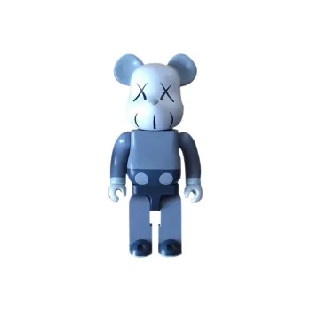 BE@RBRICK Companion Bearbrick Grey/Blue