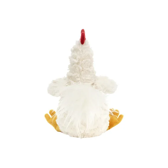 JELLYCAT Farm Animal Collection Bessie Chicken Dolls Plush Doll 22cm Height-5