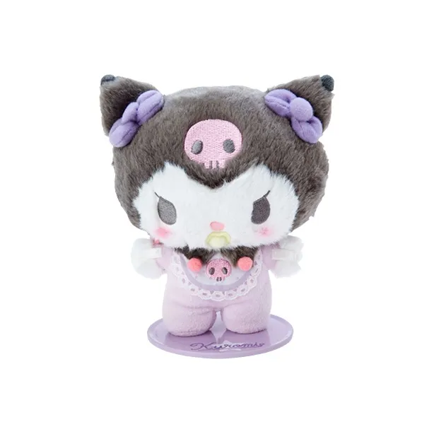 Sanrio Kuromi Selfie Doll Collection Baby Dolls Plush Doll 17cm Height-0