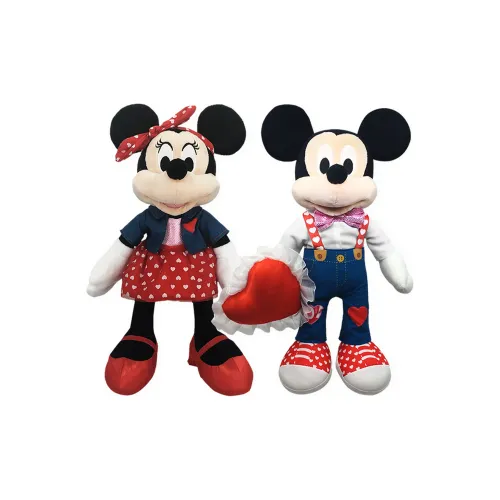 Disney Valentine's Day Mickey Mouse Minnie Mouse Dolls Plush Doll 40cm High