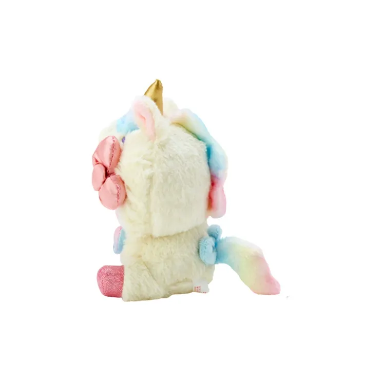 Sanrio Hello Kitty Unicorn Party Collection Sitting Posture Dolls Plush Doll 14cm Height-1