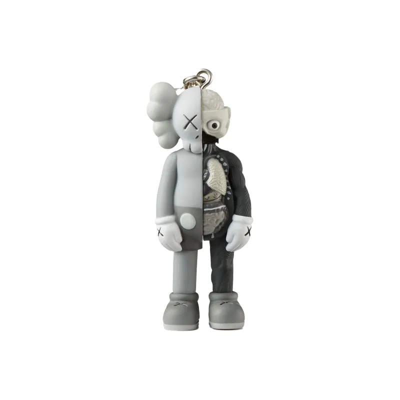 KAWS TOKYO FIRST COMPANION FLAYED Semi Dissected Keychains Trend Based Products Brown Gray/Black-3
