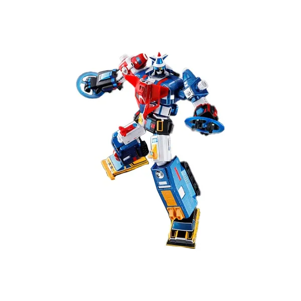 BANDAI Soul Of Chogokin GX 88 Vehicle Voltron Armored Fleet Dairugger Xv Action Figure Blue & Red-2