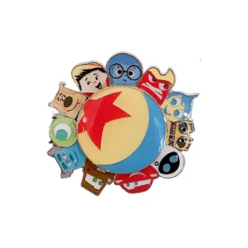 Disney Big Eye Guy Disney Other Character Pixar Monsters Inc. Spinning Wheel Shanghai Disney Badges
