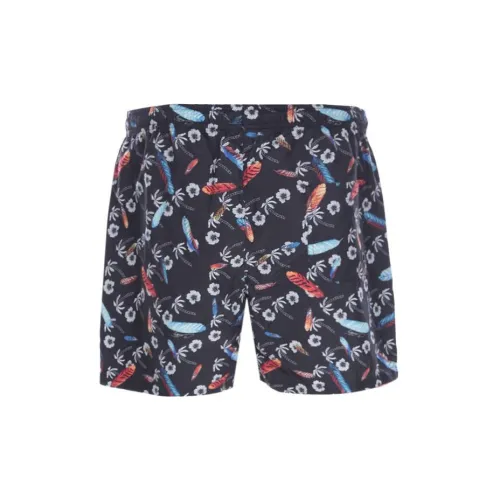 MARCELO BURLON COUNTY OF MILAN Floral-print Swim Shorts