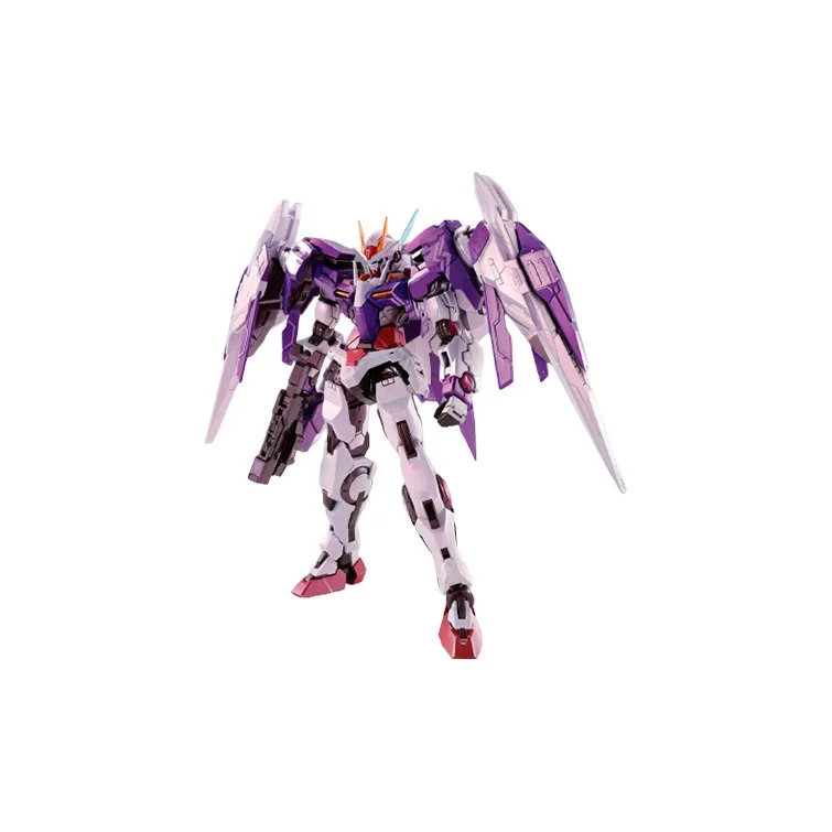 BANDAI Metal Build 10th Anniversary Trans am Raiser Full Particel Version Action Figures Purple-0