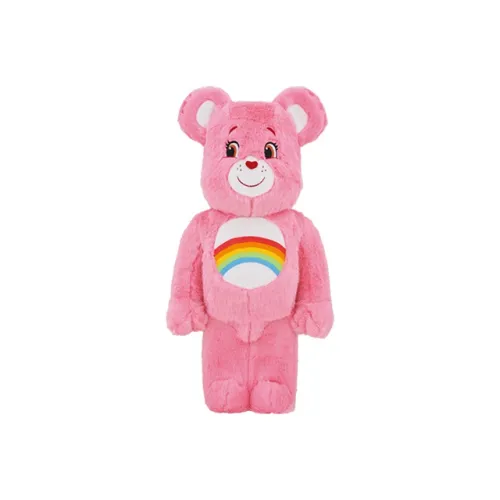 Bearbrick X Care Bears Cheer Bear Costume Ver. 1000% Pink