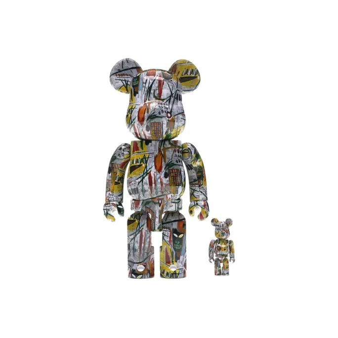 BE@RBRICK Jean Michel Basquiat Multi-0