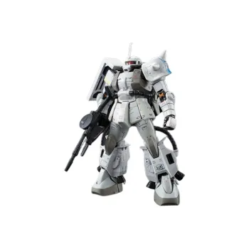 BANDAI RG Mobile Suit Gundam MSV White Wolf Custom Zaku II For Shinsuke Matsubayashi Model Kits 13cm
