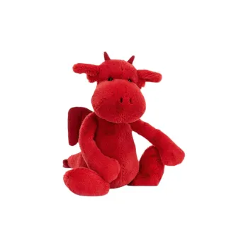 JELLYCAT Mythical Animal Collection Red Flying Dragon Dolls Plush Doll 31cm High
