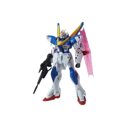 BANDAI MG Mobile Suit V Gundam LM314V21 V2 Gundam Ver.Ka Card Edition Model Kits 18cm-0