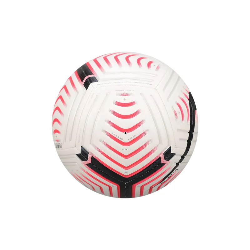 Nike Size 5 Soccer PU Machine Stitched Soccer Ball Unisex White Red Black-3