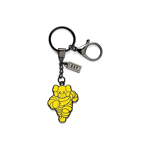 KAWS KAWS Other Character NGV KEYRING CHUM Keychain Yellow Trend-Based Products-0
