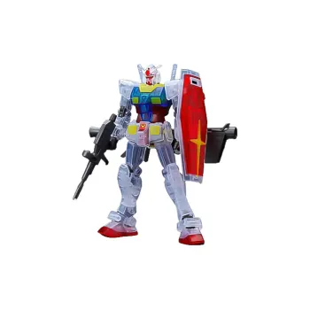 BANDAI HG Collection RX 78 2 Gundam STS Exhibition Model Model Kits Multicolor Transparent