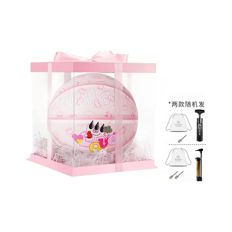 Kuangmi x Claw Money PU Basketball Pink Size 7 Street Unisex-7