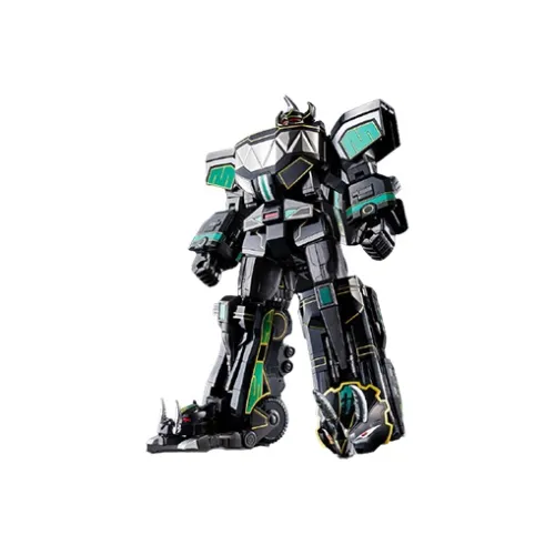 BANDAI Japan Power Rangers Soul Of Chogokin GX 72B Megazord Black Version Sdcc 2018 San Diego Comic Con Exclusive Action Figure