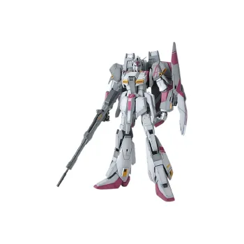 BANDAI MG Zeta Gundam Size 3 Unit Model Kits 18cm White Unicorn Version