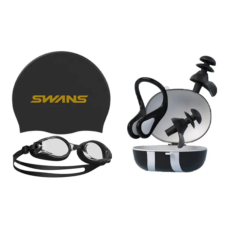 Swans Swimming Sets Silicone Pool Unisex-2