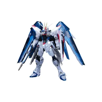 BANDAI MG 1 100 Mobile Suit Gundam SEED Freedom Gundam 2.0 Multicolor Transparent Model Kits 18cm