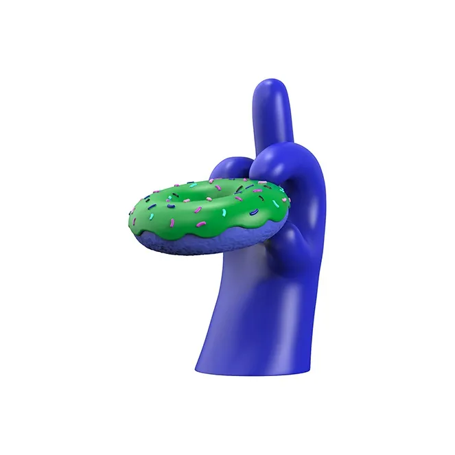 Mighty Jaxx Mighty Jaxx I Donut Care Radioactive Glow Figure-1