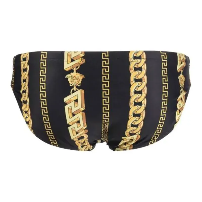 VERSACE Swimming Shorts Men Black-1