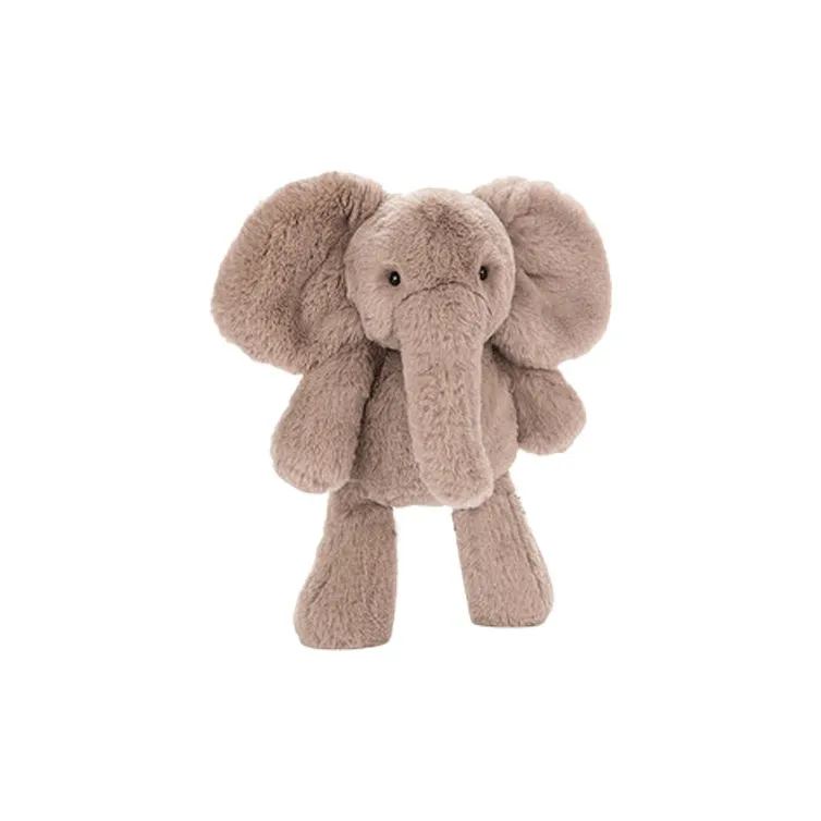 JELLYCAT Jungle Animal Collection Smudge Smage Dolls Plush Doll 34cm Height In Sitting Posture-0
