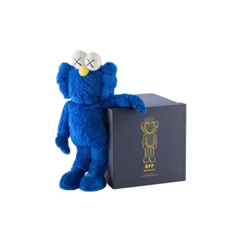 KAWS Bff Taichung Mini Plush Figure Blue