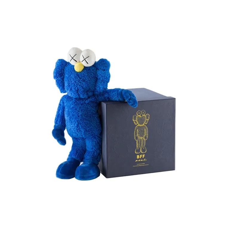 KAWS Bff Taichung Mini Plush Figure Blue-0
