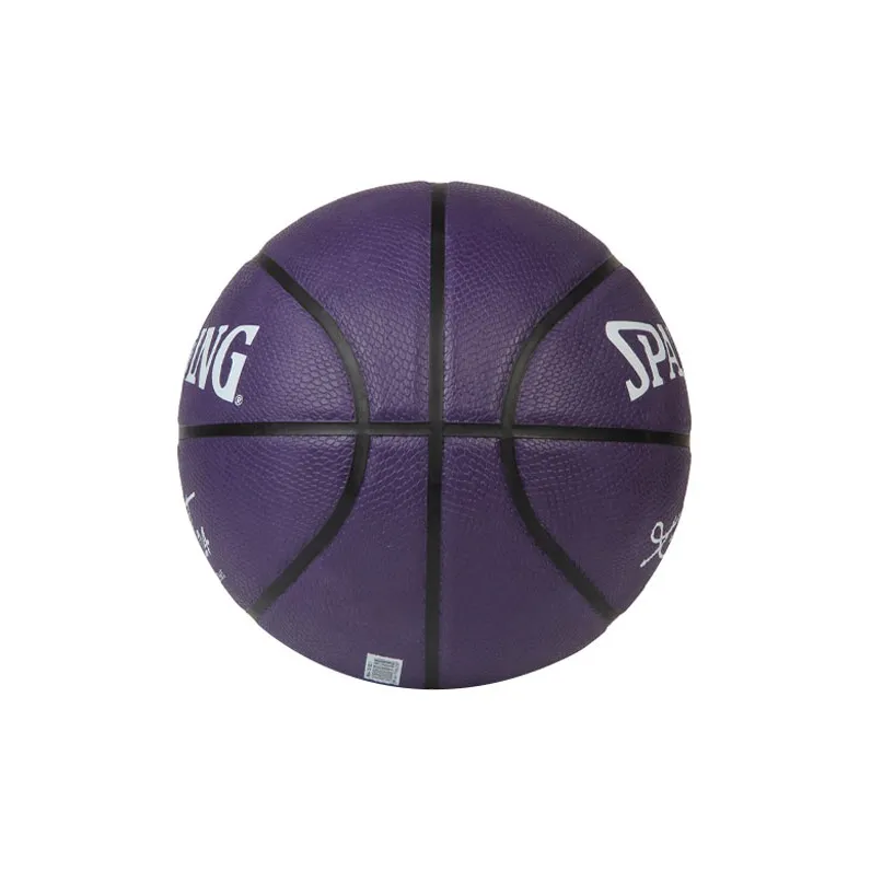 SPALDING Co branded Collection PU Basketball Purple Size 7 Training Competition Unisex-4