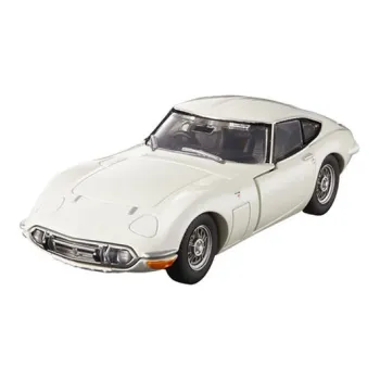 TAKARA TOMY Alloy Sports Car Toyota 2000GT Black Box Flagship White Assembled Models 6cm