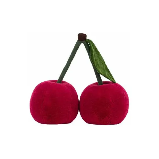 JELLYCAT Fun Plant Collection Fruit Cherry Dolls Plush Doll 22cm Height-1