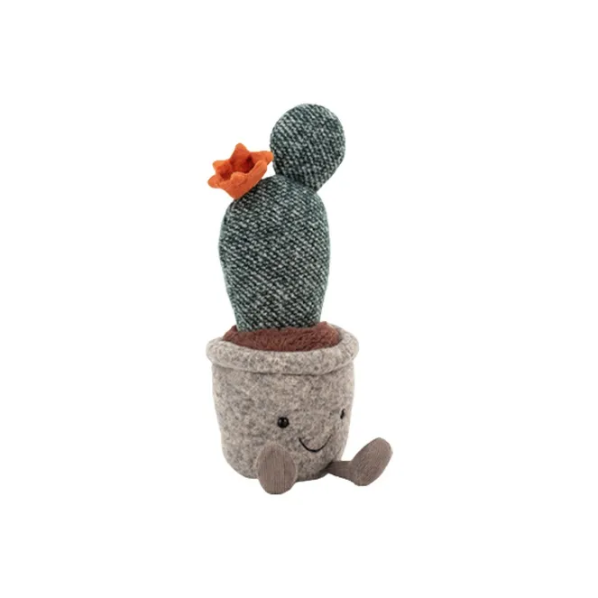 JELLYCAT Naughty Succulent Sea Buckthorn Cactus Dolls Plush Doll 24cm Height-2