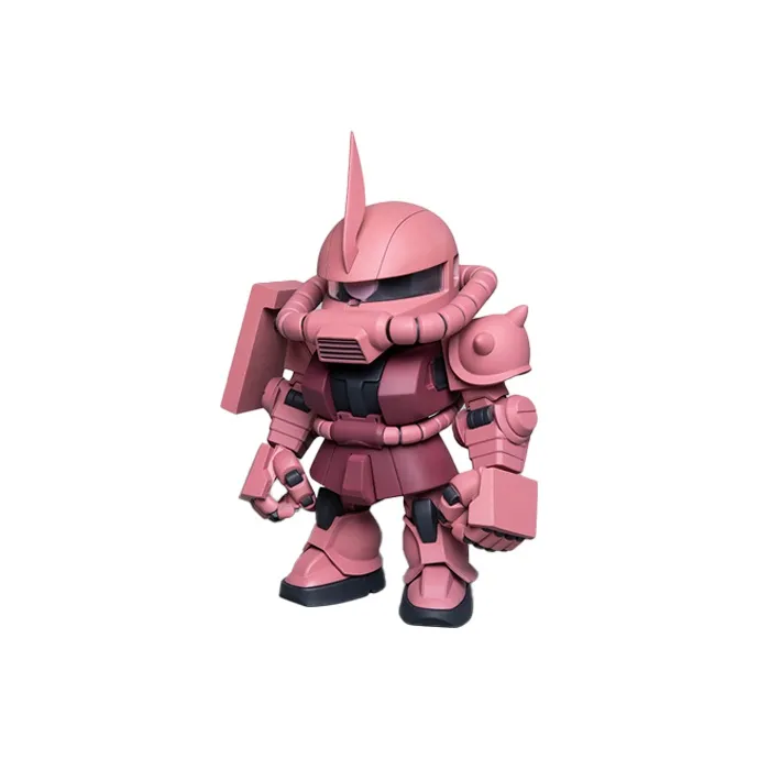 BANDAI Zaku 03 MS 06S Char Zaku QSV Third Edition Red Zaku Gundam Assembled Models-1