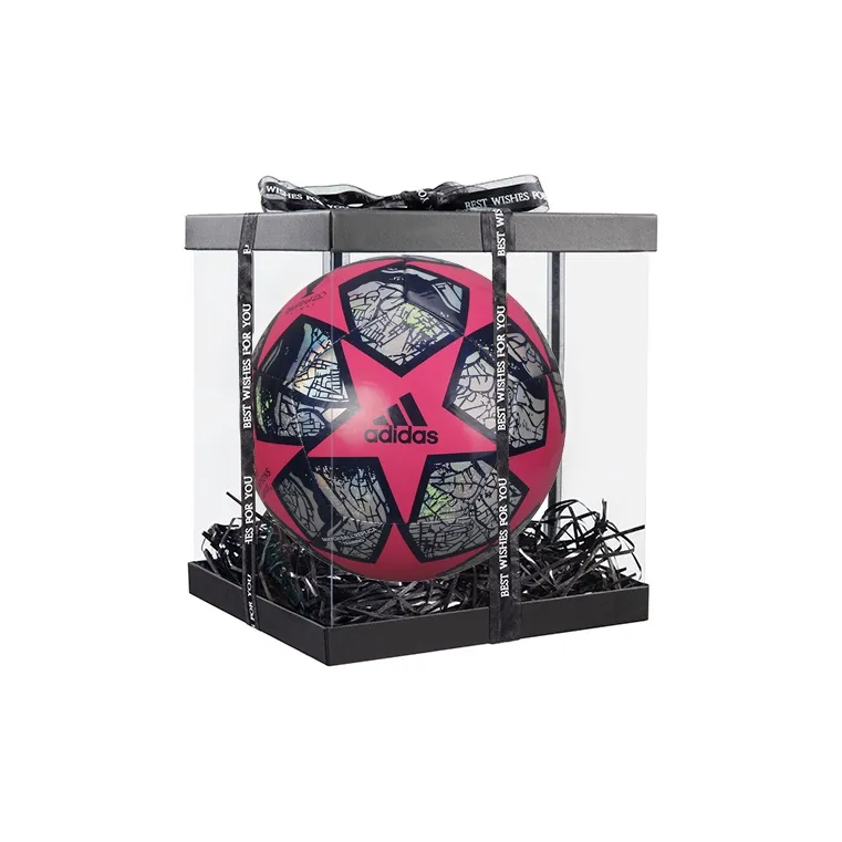 Adidas Size 5 Soccer TPU Machine Stitched Soccer Ball Unisex Rose Black Red-4
