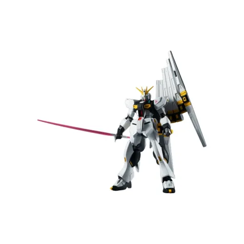 BANDAI Gundam Universe Mobile Suit Gundam Char's Counterattack RX 93 V Gundam Action Figure White