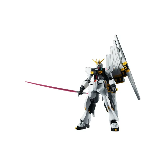 BANDAI Gundam Universe Mobile Suit Gundam Char's Counterattack RX 93 V Gundam Action Figure White-0