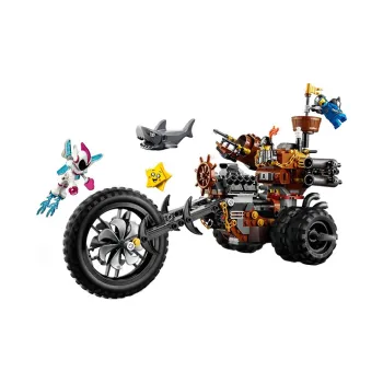 LEGO The LEGO Movie 2 MetalsBeard's Heavy Metal Motor Trike! Set 70834