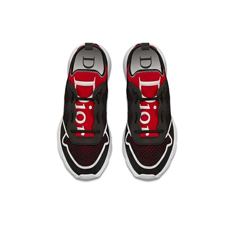 DIOR B21 Neo Technical Knit 'Red Black'-3