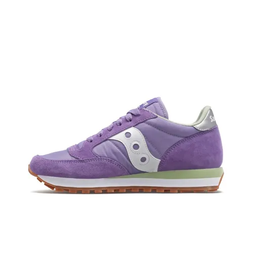 Saucony Jazz Original Running Shoes Women's Low-Top Purple/White/Green
