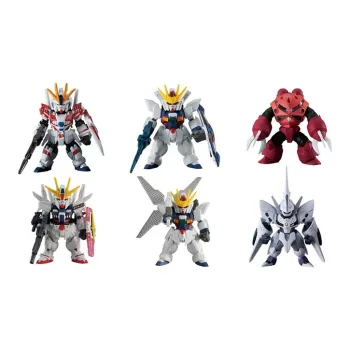 BANDAI Gundam Character FW Gundam Grand Gathering #15 Full Set Model Kits