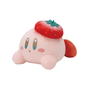 BANDAI Kirby Sweet Moments Ichiban Kuji A Prize Strawberry Beret Kappy Plush Dolls Anime Merchandise
