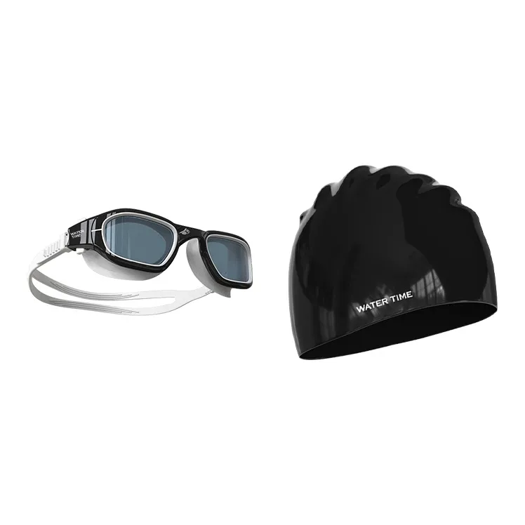 Watertime Swimming Sets Pc Silicone Pool Unisex Ice Ink Black-1