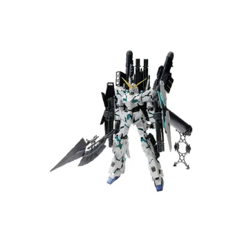 BANDAI MG 1 100 Unicorn Gundam Unit 1 Mobile Suit Gundam Unicorn Full Equipment Card Version 18cm Hobby Model
