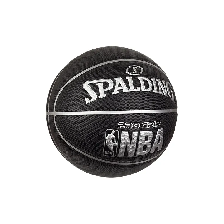 SPALDING x NBA PRO GRIP Series PU Basketball Black Size 7 Training Unisex-1