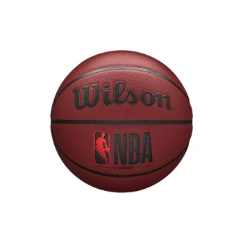 Wilson NBA PU Basketball Dark Brown Size 5 Ball Size 6 Ball Size 7 Ball Training Kids'