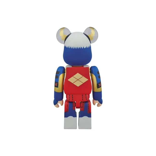 BE@RBRICK Sengoku Samurai Takeda Shingen Hang Tag Box 100%-1