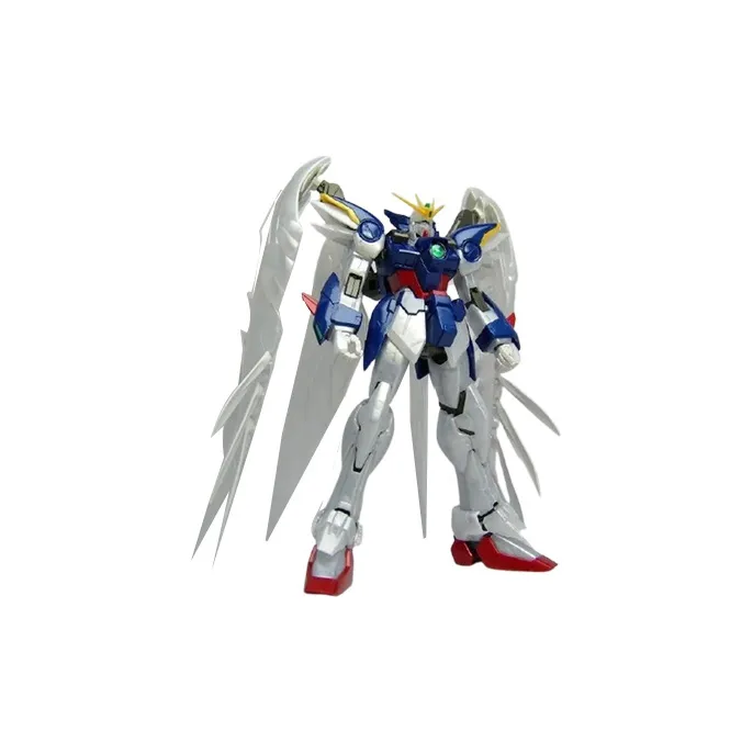BANDAI MG 1/100 Mobile Suit Gundam Wing  Endless Waltz XXXG 00W0 Wing Gundam Zero EW Edition Model Kits-0