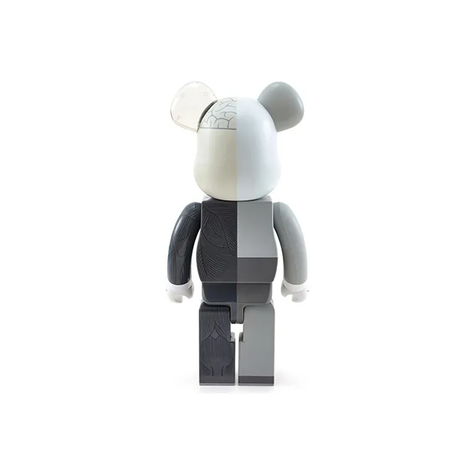 Bearbrick Kaws Dissected Grey-3